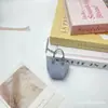 Novo Exquisito Colorido Couro Pequena Bolsa Pingente Exquisito Minipu Concha Bolsa Corrente Pingente Diypu Pequena Bolsa Carro