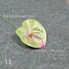 Impresión 3D Planta de Anturio de Colores Simulada Anturio Auditorio de Bodas Fila de Flores Material Planta en Maceta para el Hogar Planta Verde Simulada
