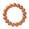 Pulsera Popular de Lujo con Cabeza de Mono y Cuentas de Nogal con Plumas de Fénix Naturales Intactas, Cuentas de Oración para Hombre al por Mayor