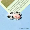 Accesorios de Resina DIY de Dibujos Animados Joyería Dibujos Animados Pegamento de Leche para Leche Pasador para el Cabello Funda para Teléfono Móvil Hebilla de Zapato Llavero