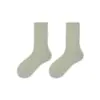 Calcetines Finos Estilo Ballet para Mujer con Rayas Verticales, Calcetines Transpirables de Media Pantorrilla, Calcetines Holgados Adelgazantes Estilo Japonés, Calcetines de Algodón para Mujer, Calcetines Finos de Verano