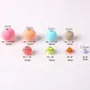 Cuentas Redondas Macaron Color Mate Esmerilado Acrílicas de 6-10mm para Cadena de Teléfono Móvil DIY, Pulsera, Joyería con Cuentas, Accesorios
