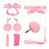 Produtos para adultos Conjunto de bola de pelo SM com fita para bondage, flerte e treinamento; itens de novidade com tema de empregada doméstica, atacado de fábrica
