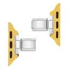 Conector de Correa para Apple Xiaomi Watch Acero Inoxidable Múltiples Colores Pulsera Metálica Accesorios de Módulo DIY