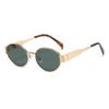 Gafas de Sol Ovaladas 25 Estilos para Niñas, Gafas de Sol de Metal Estilo Callejero Celebridad de Internet, Gafas de Sol Retro para Fotos de Celebridades de Internet Transfronterizas