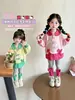 Conjunto de Ropa de Primavera para Niñas 2026 Ropa Nueva y a la Moda para Bebés y Niños, Elegante y Casual, Conjunto de Dos Piezas de Otoño Súper Lindo