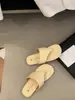 Chanclas cómodas de suela suave estilo coreano casual combinables chanclas 2025 verano zapatos de playa sandalias planas de moda