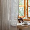 Mosquitero Transfronterizo Cortinas Finas de Imitación Lino Japonés Moderno Simple Sala de Estar Dormitorio Balcón Productos Hechos a Medida Fabricante Mayorista