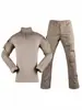 Traje de Combate Rana Yitai G2 Uniforme de Entrenamiento Set para Hombre Manga Larga Estilo Americano Camuflaje Mc Ropa Táctica para Exteriores Envío Transfronterizo