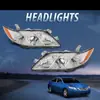 Faros aptos para Toyota Camry 2007 2008 2009 Cromados Transparentes de Proyector