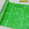 Decoração de parede de planta verde artificial, cerca, grade, cercado, folhas verdes, trepadeiras penduradas, cerca, rede de sombreamento