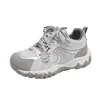 Nuevas zapatillas deportivas gruesas estilo coreano para mujer, colección otoño 2026, zapatillas deportivas y para correr para estudiantes, zapatillas casuales, suela gruesa, que aumentan la altura, LDK0021