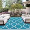 Equipo de Camping Alfombrilla para RV Césped de PP Césped de Rafia Tejido Anti-Envejecimiento Impermeable Alfombrilla de Exterior para Uso en Patio Césped