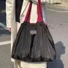 Sacola de Compras Dobrável Bolsa de Viagem para Avião Tecido Oxford Twill à Prova d'Água Bolsa de Armazenamento de Roupas e Bagagem para Viagem e Mudança Estilo Novo