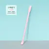 Mini Raspador de Silicone de Ponta Fina com Duas Cabeças Conjunto de 3 Peças para Cavar Produtos Cosméticos e de Cuidados com a Pele Colher Raspadora de Manteiga e Geleia Venda por Atacado