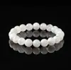 Pulsera de Cristal Fantasma Copo de Nieve Blanco Natural Jingde Jewelry para Mujer, Pulsera Fantasma Blanca de Alta Gama, Fuente Mayorista para Transmisión en Vivo