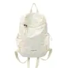 Bolsa de tela de nailon para mujer, mochila casual de moda estilo coreano 2026 nueva, mochila ligera versátil de gran capacidad para hombre