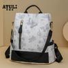 Mochila Mariposa Nueva Primavera 2025 para Mujer Viaje Versátil Antirrobo Crossbody Espalda Bolsa de Doble Uso Mochila Fresca