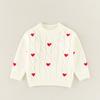 Suéter de Invierno para Niñas, Suéter Rojo Estilo Coreano para Bebé, Cárdigan Clase A para Niños, Suéter Grueso de Otoño e Invierno, Clase A de Invierno