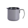 Taza de Café de Acero Inoxidable 304 de Amazon con Asa para Hombres y Mujeres Casual Oficina Vaso Termo Taza Práctica