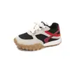 Zapatos Cortez de Bloques de Color Casuales para Niños de Marca de Moda 2025 Primavera Nuevos Estilo Coreano Niños Grandes Moda Versátil De Xun Zapatos de Skate