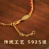 Pulseira de Prata 925 Empilhável para Mulheres, Novo Estilo Trançado Tendência, Luxo Leve de Nicho, Presente para Aniversário de Melhor Amiga ou Namorada