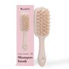 Cepillo de Champú de Mango Largo Platinum Fly Factory Airbag Masajeador Peine Anti-Picazón Uso en Casa Doble Uso Seco y Húmedo Cepillo para el Cabello