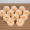 Flores artificiales para bodas, rosas, flores artificiales para decoración de bodas, arreglo de guirnalda de pared de flores, flores falsas decorativas, materiales florales para DIY