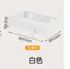 Estante de basura plegable, cubo de basura de baño montado en la pared, no requiere taladro, portabolsas de plástico de almacenamiento multifuncional para cocina