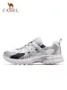Zapatos de senderismo Camel Panlong para mujer, nuevos zapatos deportivos casuales impermeables antideslizantes de otoño e invierno, zapatos de senderismo para exteriores de suela gruesa para hombre