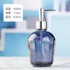 Frasco Espesso de Vidro para Álcool em Gel, Frasco de Vidro Colorido para Shampoo e Gel de Banho, Frasco Dosador de Loção em Estoque