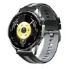 Adecuado para Huawei Watchgt6 Correa Oficial de Silicona de Moda 22mm Pulsera Bicolor de Liberación Rápida con Hebilla de Acero Negro