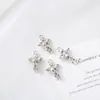 Racket de Agua Alcalina con Forma de Corazón de Ángel Cupido Incrustado de Diamantes Transfronterizo Europeo y Americano Joyería Colgante para Collar DIY Accesorio