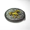 Comercio Exterior Estilo Vaquero Occidental Retro Hebilla Lisa Hebilla de Cinturón Accesorios para Cinturón Placa Hebilla Fabricante Venta Directa Mayorista