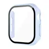 Adecuado para Apple Watch 12, carcasa de reloj, carcasa integrada y cubierta protectora de película para Apple Watch S12, carcasa mate de PC