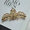Serie estilo europeo y americano nuevo clip de araña para la parte posterior de la cabeza horquilla pinza de tiburón horquilla de verano para mujer tocado