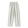 Pantalones Deportivos Casuales Enbu para Hombre Primavera y Otoño, Pantalones Versátiles de Pierna Recta Sueltos de Pierna Ancha para Viajes de Negocios para Adolescentes