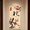 Pinturas Penduradas Estilo Chinês com Impressão de Alta Definição para Sala de Estar, Estudo, Escritório e Hall de Entrada; Tema "A Fortuna Vem de Dentro"; Atacado