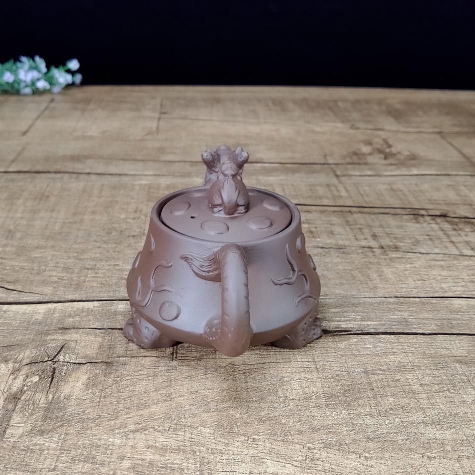 无釉小龟龙壶180毫升