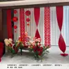 Decorações Longas de Origami Penduradas para Casamento, Quartos de Homens e Mulheres, Decorações de Quarto de Noivado, Cortinas de Sala de Estar, Conjuntos de Arranjos de Flores