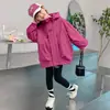Ropa infantil al por mayor, cortavientos para niñas, chaquetas infantiles, nuevos modelos otoño 2026, tops elegantes para exteriores para niñas