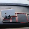 Suporte para celular de carro com tapete antiderrapante, suporte para navegação de veículo, suporte de telefone, placa de estacionamento, três em um multifuncional