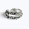 Anillo de notas creativo marea ins moda网红 personalidad temperamento notas del personal anillo de amantes eternos venta al por mayor