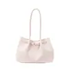 Bolsa Tote de Couro Coreana de Nicho 2026 para Mulheres, Bolsa de Ombro de Grande Capacidade, Bolsa de Ombro para o Dia a Dia, Mesmo Estilo