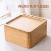 Prato de Frutas Estilo Japonês para Uso Doméstico, Bandeja de Lanches de Luxo Leve, Bandeja de Lanches para Mesa de Centro da Sala de Estar, Bandeja Dividida para Sementes e Frutas Secas