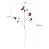 Nueva decoración de flor artificial de campanilla de tallo largo para sala de estar, accesorios de fotografía, paisajismo comercial, decoración del hogar