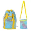 Bolsa de Playa Gran Capacidad Bolsa de Almacenamiento para Juguetes Infantiles Bolsa de Almacenamiento Multifuncional de Viaje Varios Colores Bolsa de Playa al por Mayor