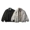 Roupa Masculina Beijie 2026 Primavera Novo Estilo Jaqueta Falsa de Duas Peças Marca Tendência Masculina Patchwork Top Jaqueta de Trabalho para Casal