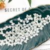Flor de Rosa Barroca Mixta Perla de Imitación Lazo Concha Cuentas de Calabaza Funda para Teléfono DIY Decoración de Collares Hechos a Mano