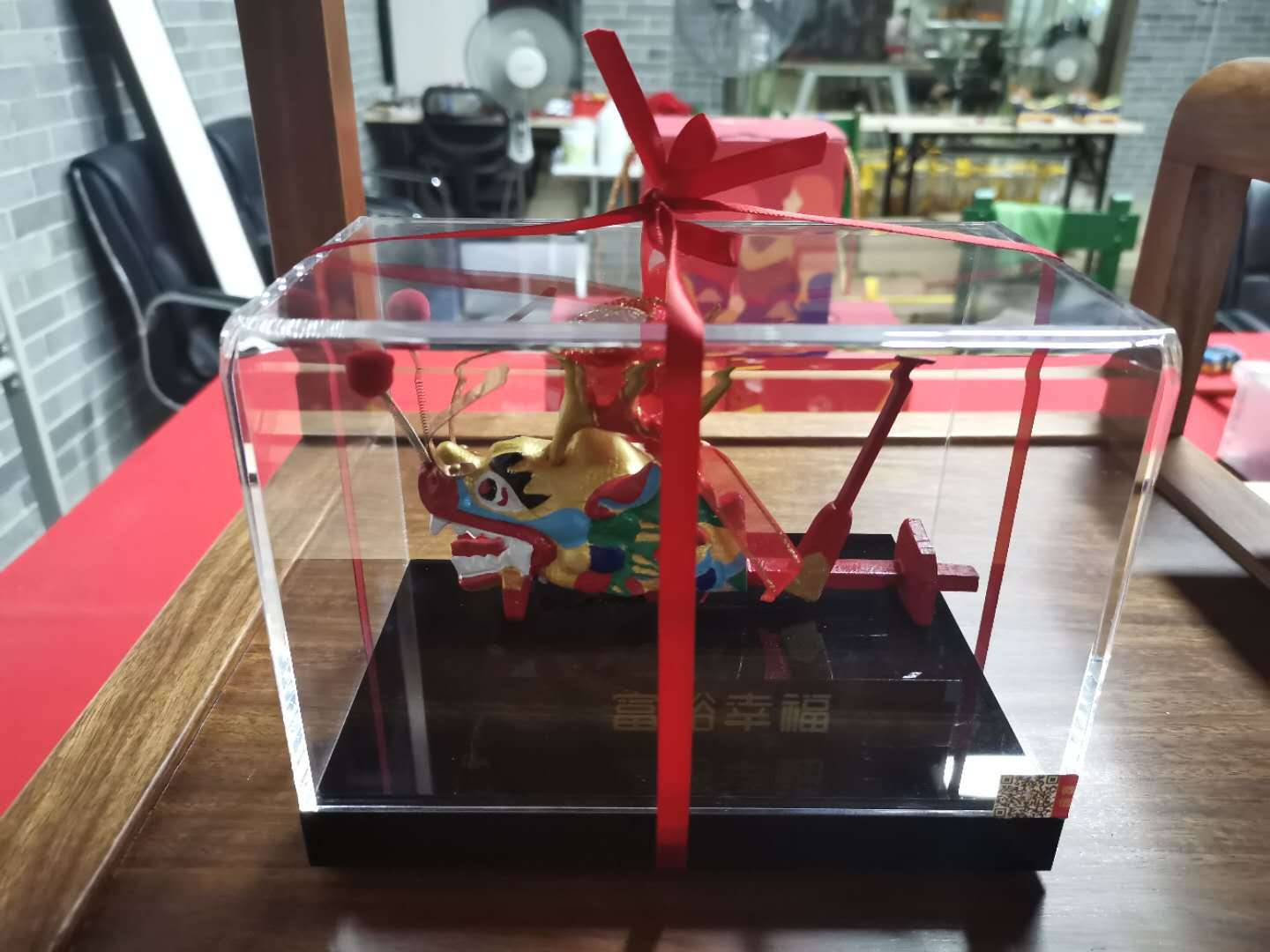 高透明亚克力一体式模型手办玩具收纳盒塑料防尘罩 展示盒